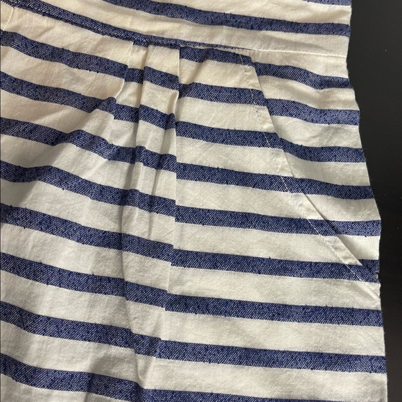 KOCH white and navy sailor shorts size XS - Picture 2 of 8
